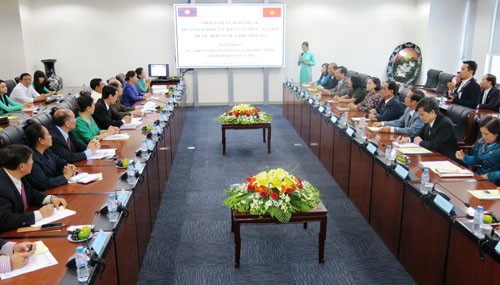 Việt Nam - Lào chia sẻ kinh nghiệm hoạt động Quốc hội, Hội đồng nhân dân - ảnh 1